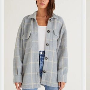 Z SUPPLY Plaid Tucker Jacket